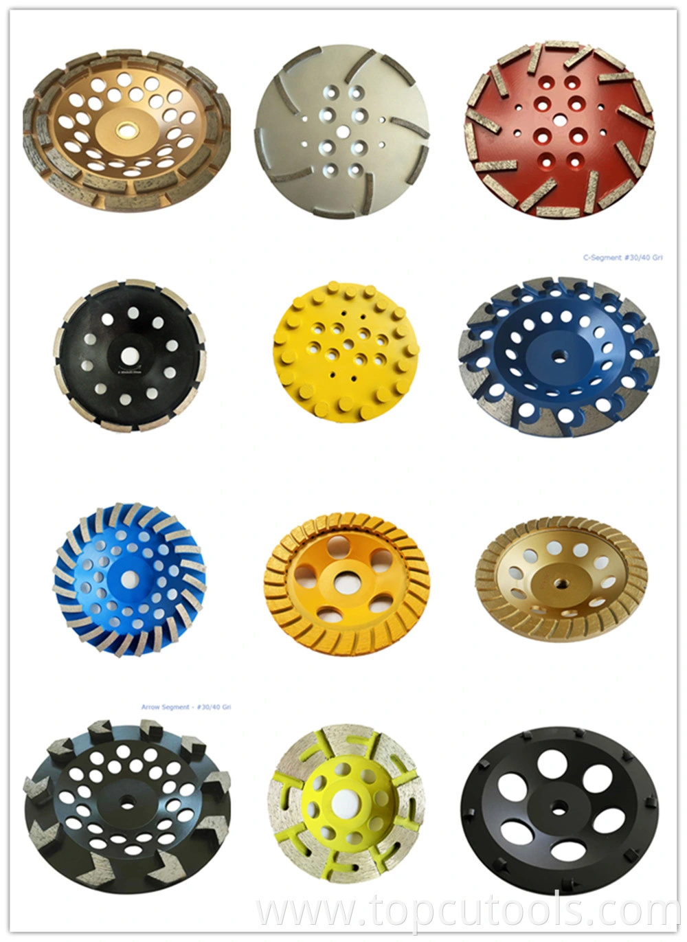 Good Quality Turbo Concrete Diamond Grinding Cup Wheel